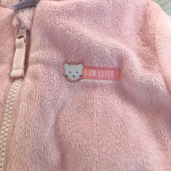 8/$25 Carter’s 6-9 month Pink Winter Bundler - Picture 5 of 11